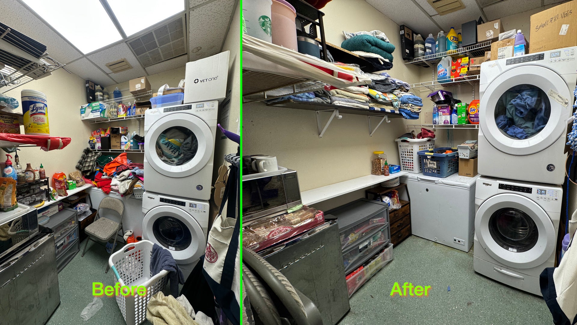 Veterinary laundry room makeover with custom shelving
Quick-dry eco-friendly blankets for veterinary clinics
Sustainable veterinary clinic laundry organization
Veterinary workflow optimization for laundry room