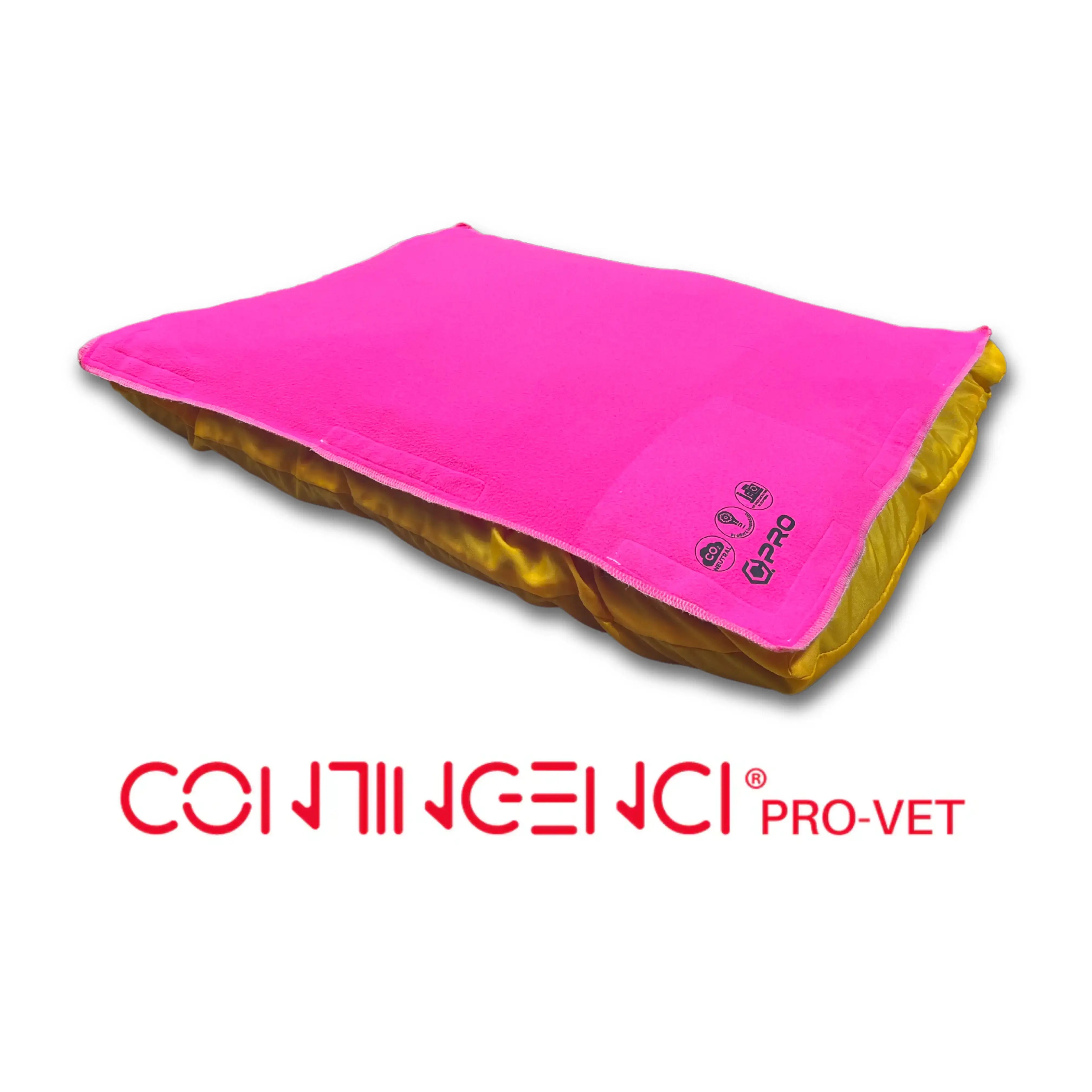 Orthopedic Recovery Cushion with Detachable Fleece Topper,