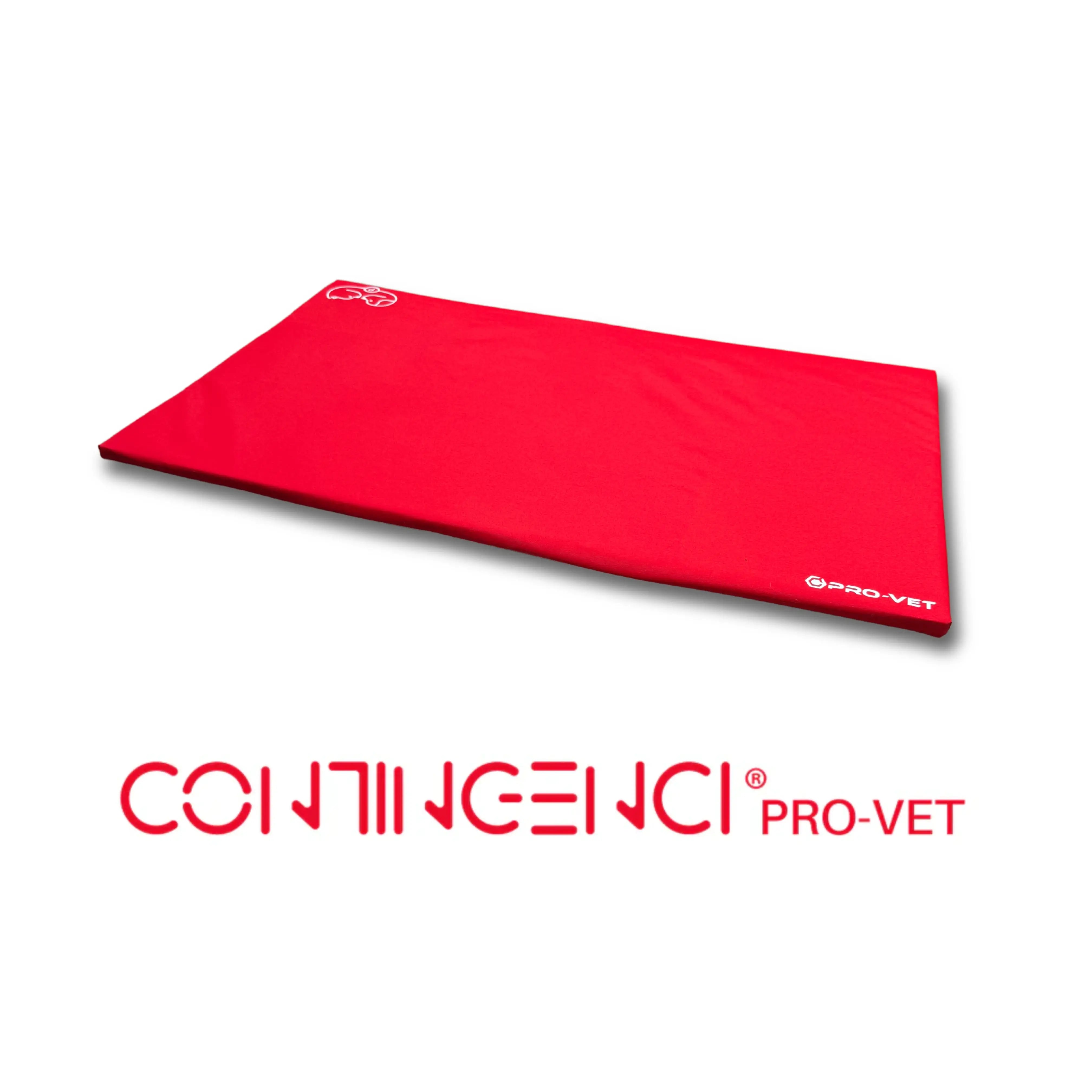 Waterproof vet exam table mat designed for veterinary use, featuring a durable, easy-to-clean surface that ensures comfort and hygiene for pets during examinations.