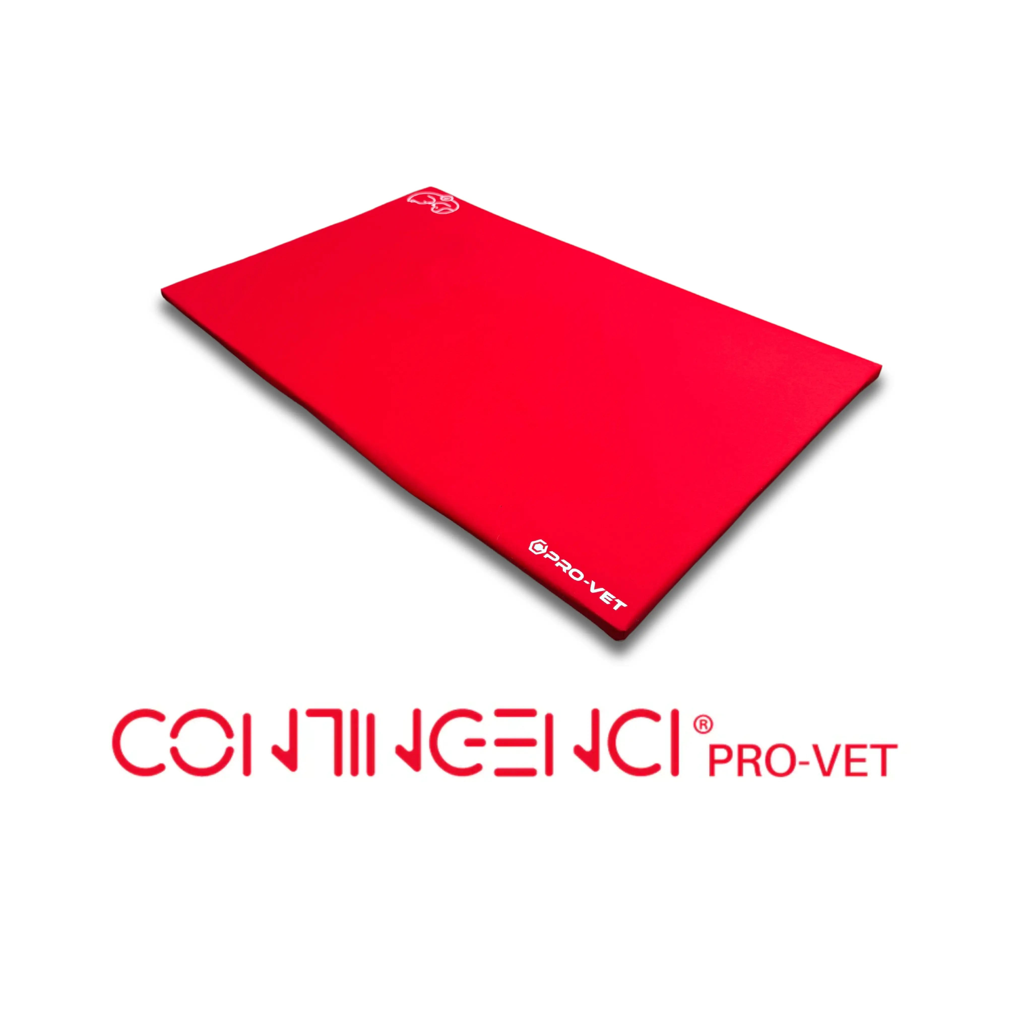 Waterproof vet exam table mat designed for veterinary use, featuring a durable, easy-to-clean surface that ensures comfort and hygiene for pets during examinations.