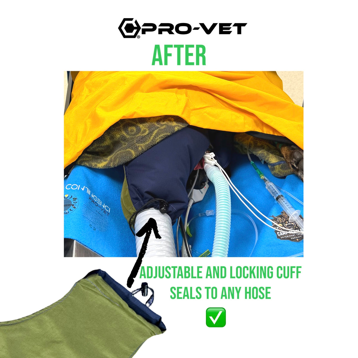 Paquete de 3 Pro-Vet Air Hugger (S/M/L)