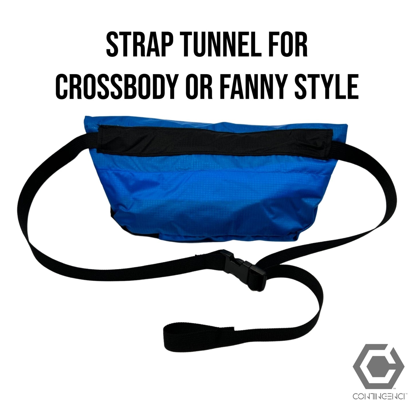 "I use to be a sleeping bag" Fanny Pack - Contingenci Mask